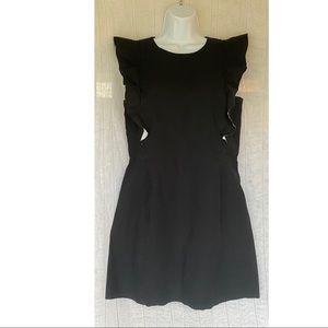 Kate Spade Saturday Ruffle Dress with Raw Hem